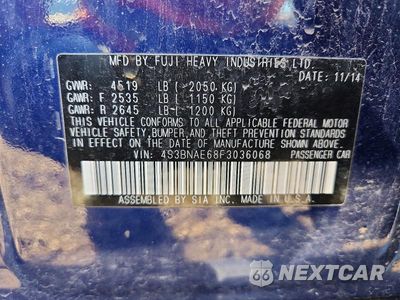 Zdjęcie 12 z 12 samochodu: 2015 SUBARU LEGACY 2.5I PREMIUM VIN:4S3BNAE68F3036068 - miniatura