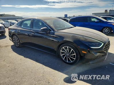 Czwarte zdjęcie samochodu z boku: 2020 HYUNDAI SONATA LIMITED VIN:5NPEH4J27LH042548 - miniatura