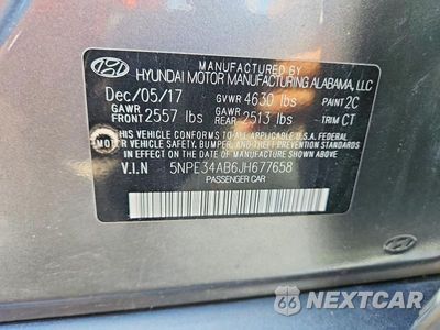 Zdjęcie 13 z 13 samochodu: 2018 HYUNDAI SONATA LIMITED 2.0T VIN:5NPE34AB6JH677658 - miniatura