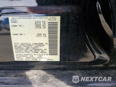Zdjęcie 12 z 12 samochodu: 2014 NISSAN ALTIMA 2.5 VIN:1N4AL3AP2EC425420 - miniatura