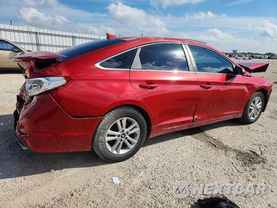Trzecie zdjęcie samochodu z tyłu: 2017 HYUNDAI SONATA SE VIN:5NPE24AF1HH572848 - miniatura