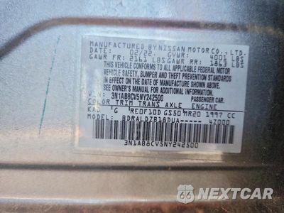 Zdjęcie 12 z 12 samochodu: 2022 NISSAN SENTRA SV VIN:3N1AB8CV5NY242500 - miniatura