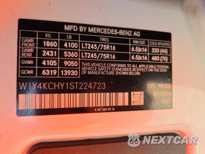 Zdjęcie 13 z 13 samochodu: 2025 MERCEDES-BENZ SPRINTER 2500 DELIVERY VAN VIN:W1Y4KCHY1ST224723 - miniatura