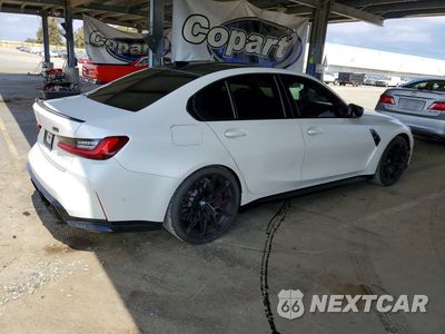 Trzecie zdjęcie samochodu z tyłu: 2024 BMW M3 COMPETITION VIN:WBS43AY09RFS56370 - miniatura