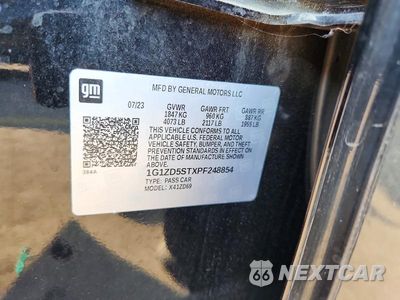 Zdjęcie 12 z 12 samochodu: 2023 CHEVROLET MALIBU LT VIN:1G1ZD5STXPF248854 - miniatura