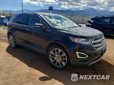 Czwarte zdjęcie samochodu z boku: 2015 FORD EDGE TITANIUM VIN:2FMTK3K96FBB92399 - miniatura