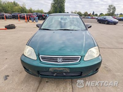 Piąte zdjęcie samochodu w środku: 2000 HONDA CIVIC LX VIN:2HGEJ6675YH600631 - miniatura