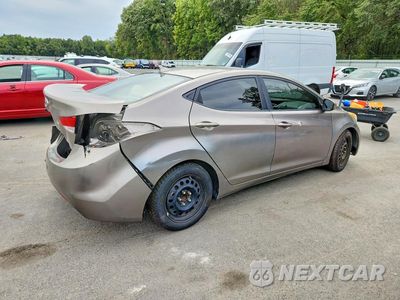 Trzecie zdjęcie samochodu z tyłu: 2011 HYUNDAI ELANTRA GLS VIN:5NPDH4AE3BH053700 - miniatura