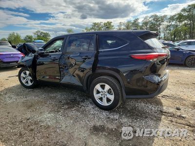 Drugie zdjęcie samochodu z przodu: 2023 TOYOTA HIGHLANDER HYBRID LE VIN:5TDBBRCH4PS567151 - miniatura