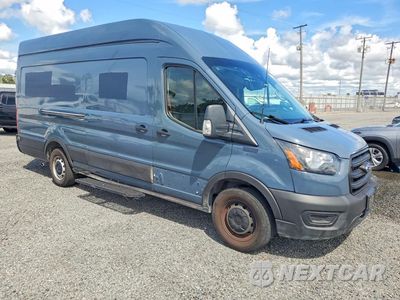 Czwarte zdjęcie samochodu z boku: 2020 FORD TRANSIT T-250 VIN:1FTBR3X81LKB04288 - miniatura
