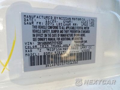 Zdjęcie 13 z 13 samochodu: 2026 NISSAN SENTRA SR VIN:3N1AB9DV5TY216352 - miniatura