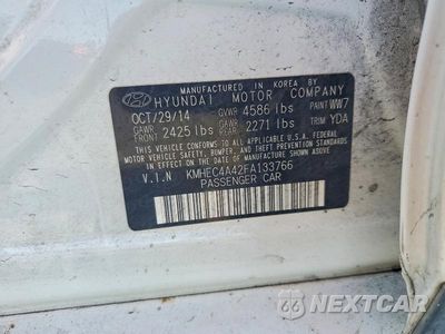 Zdjęcie 12 z 12 samochodu: 2015 HYUNDAI SONATA HYBRID BASE VIN:KMHEC4A42FA133766 - miniatura