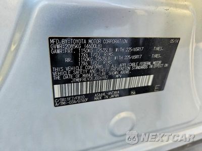 Zdjęcie 13 z 13 samochodu: 2014 TOYOTA RAV4 LE VIN:JTMBFREV2EJ006982 - miniatura