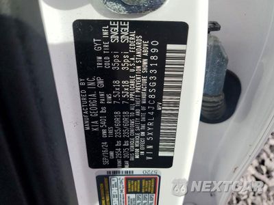 Zdjęcie 13 z 13 samochodu: 2025 KIA SORENTO S VIN:5XYRL4JC8SG331890 - miniatura