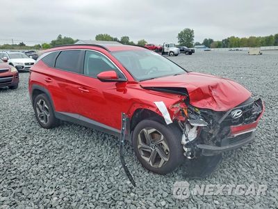 Czwarte zdjęcie samochodu z boku: 2022 HYUNDAI TUCSON SEL VIN:5NMJFCAE9NH157421 - miniatura