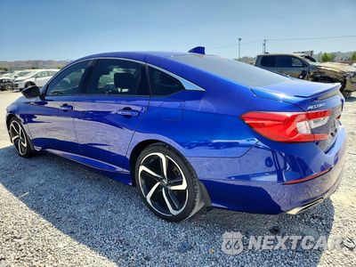 Drugie zdjęcie samochodu z przodu: 2019 HONDA ACCORD SPORT VIN:1HGCV1F30KA030099 - miniatura