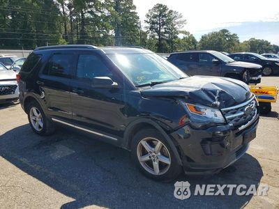 Czwarte zdjęcie samochodu z boku: 2018 FORD EXPLORER XLT VIN:1FM5K7D89JGB47852 - miniatura