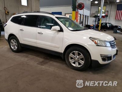 Czwarte zdjęcie samochodu z boku: 2014 CHEVROLET TRAVERSE 2LT VIN:1GNKVHKD5EJ261982 - miniatura
