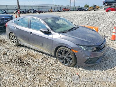 Czwarte zdjęcie samochodu z boku: 2020 HONDA CIVIC SPORT VIN:19XFC2F87LE026343 - miniatura
