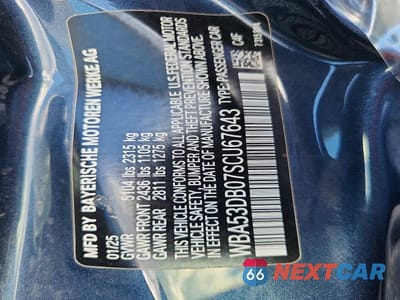 Zdjęcie 13 z 13 samochodu: 2025 BMW 430XI VIN:WBA53DB07SCU67643 - miniatura