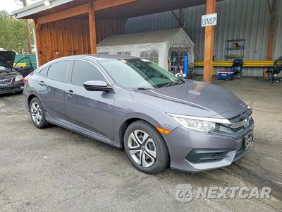 Czwarte zdjęcie samochodu z boku: 2018 HONDA CIVIC LX VIN:2HGFC2F55JH571983 - miniatura