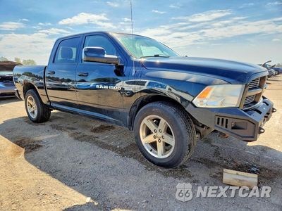 Czwarte zdjęcie samochodu z boku: 2012 DODGE RAM 1500 SPORT VIN:1C6RD7MT4CS197540 - miniatura