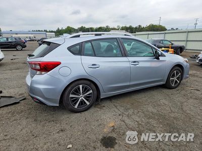 Trzecie zdjęcie samochodu z tyłu: 2020 SUBARU IMPREZA PREMIUM VIN:4S3GTAV62L3728270 - miniatura