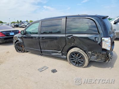 Trzecie zdjęcie samochodu z tyłu: 2019 DODGE GRAND CARAVAN GT VIN:2C4RDGEG5KR680173 - miniatura