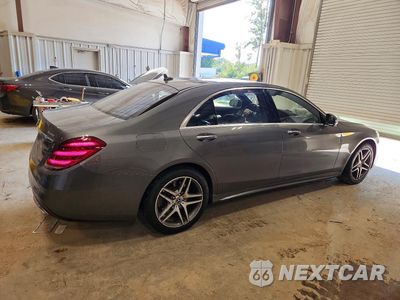 Trzecie zdjęcie samochodu z tyłu: 2019 MERCEDES-BENZ S 560 4MATIC VIN:WDDUG8GB3KA452322 - miniatura