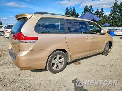 Trzecie zdjęcie samochodu z tyłu: 2011 TOYOTA SIENNA LE VIN:5TDKK3DC7BS088098 - miniatura