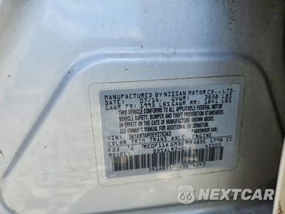 Zdjęcie 12 z 12 samochodu: 2014 NISSAN SENTRA SR VIN:3N1AB7AP0EY276343 - miniatura