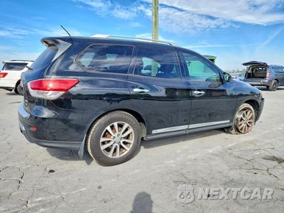 Trzecie zdjęcie samochodu z tyłu: 2015 NISSAN PATHFINDER SL VIN:5N1AR2MM4FC618301 - miniatura