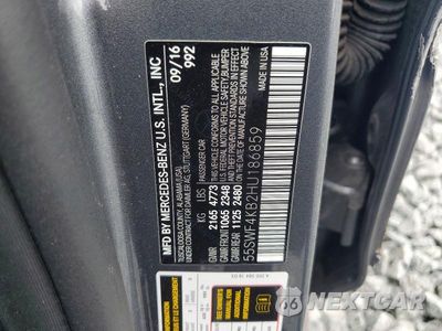Zdjęcie 12 z 12 samochodu: 2017 MERCEDES-BENZ C 300 4MATIC VIN:55SWF4KB2HU186859 - miniatura