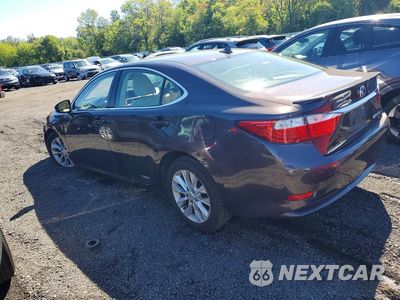 Drugie zdjęcie samochodu z przodu: 2014 LEXUS ES 300H VIN:JTHBW1GG8E2040434 - miniatura