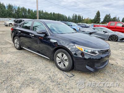 Czwarte zdjęcie samochodu z boku: 2017 KIA OPTIMA HYBRID VIN:KNAGT4LE2H5019147 - miniatura