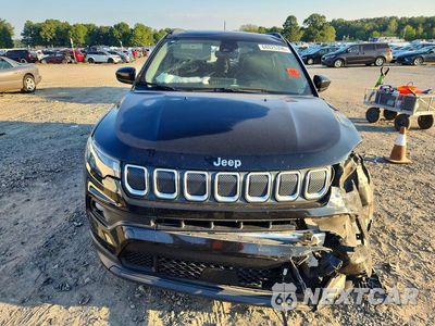Piąte zdjęcie samochodu w środku: 2022 JEEP COMPASS LATITUDE VIN:3C4NJCBB0NT138053 - miniatura
