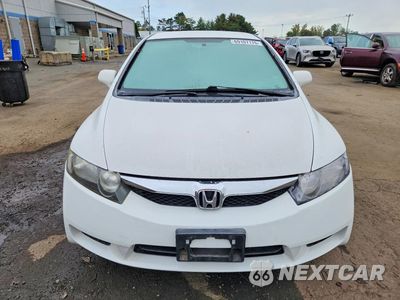 Piąte zdjęcie samochodu w środku: 2010 HONDA CIVIC LX VIN:2HGFA1F59AH581691 - miniatura