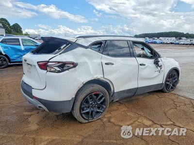 Trzecie zdjęcie samochodu z tyłu: 2020 CHEVROLET BLAZER 3LT VIN:3GNKBDRS5LS608681 - miniatura
