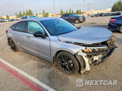 Czwarte zdjęcie samochodu z boku: 2023 HONDA CIVIC SPORT VIN:19XFL2H89PE005688 - miniatura