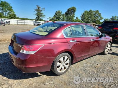 Trzecie zdjęcie samochodu z tyłu: 2008 HONDA ACCORD EXL VIN:1HGCP36878A048853 - miniatura