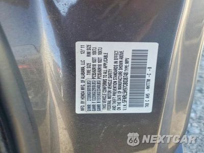 Zdjęcie 14 z 14 samochodu: 2012 HONDA ODYSSEY TOURING VIN:5FNRL5H97CB038748 - miniatura