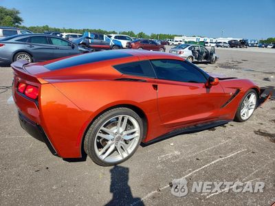 Trzecie zdjęcie samochodu z tyłu: 2015 CHEVROLET CORVETTE STINGRAY 1LT VIN:1G1YB2D75F5112622 - miniatura