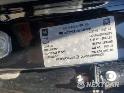 Zdjęcie 12 z 12 samochodu: 2019 CHEVROLET SILVERADO C1500 RST VIN:3GCPWDED0KG156294 - miniatura