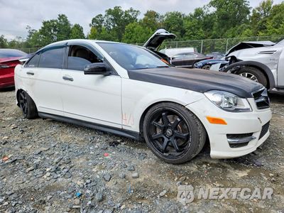 Czwarte zdjęcie samochodu z boku: 2014 MERCEDES-BENZ C 300 4MATIC VIN:WDDGF8AB4EA947609 - miniatura