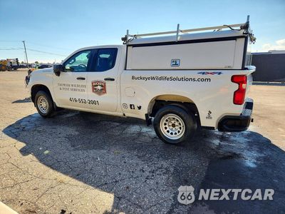 Drugie zdjęcie samochodu z przodu: 2022 CHEVROLET SILVERADO K1500 VIN:1GCRDAEK9NZ509468 - miniatura