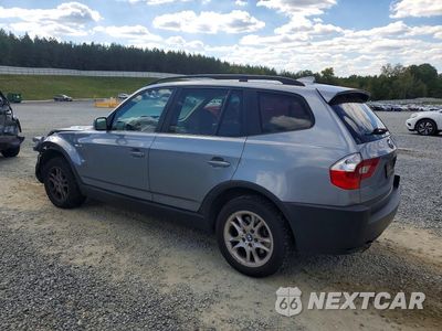 Drugie zdjęcie samochodu z przodu: 2005 BMW X3 2.5I VIN:WBXPA73475WC45360 - miniatura