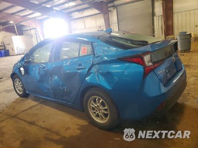 Drugie zdjęcie samochodu z przodu: 2019 TOYOTA PRIUS LE VIN:JTDKARFU7K3089930 - miniatura