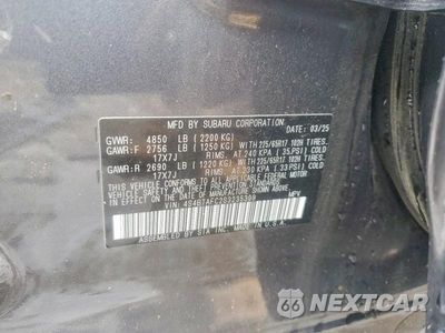 Zdjęcie 13 z 13 samochodu: 2025 SUBARU OUTBACK PREMIUM VIN:4S4BTAFC2S3235309 - miniatura