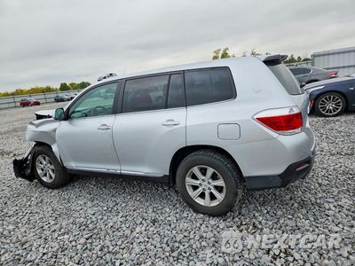 Drugie zdjęcie samochodu z przodu: 2011 TOYOTA HIGHLANDER BASE VIN:5TDBK3EH2BS073342 - miniatura