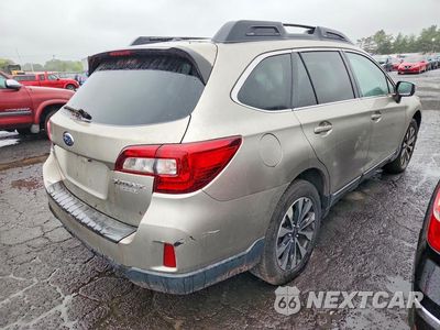 Trzecie zdjęcie samochodu z tyłu: 2015 SUBARU OUTBACK 2.5I LIMITED VIN:4S4BSAJC6F3267342 - miniatura